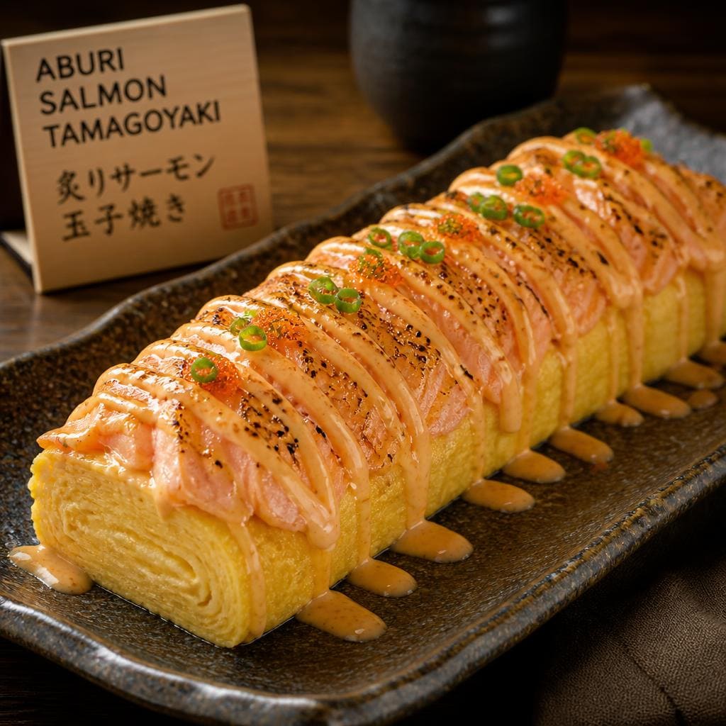 Aburi Salmon Tamagoyaki